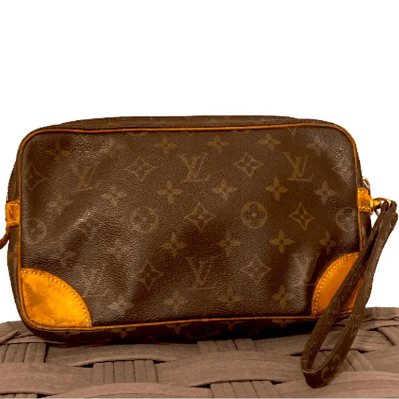 Authentic Louis Vuitton Monogram Wristlet Marly Dragonne - Picture 12 of 14